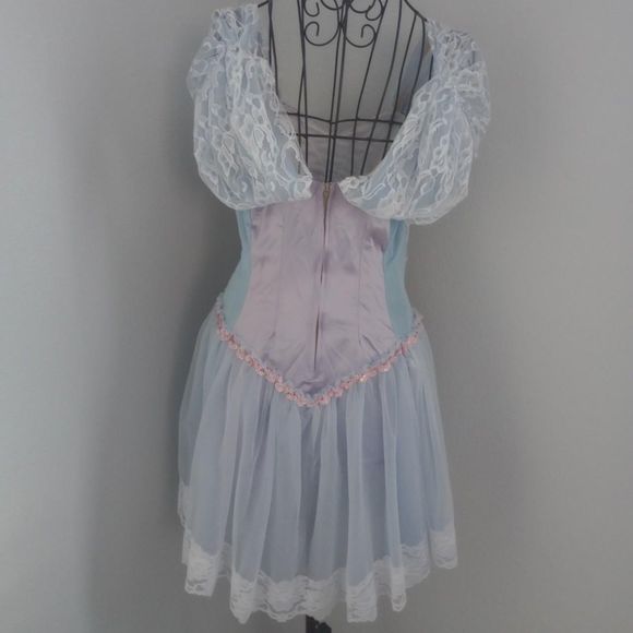 Vintage Barbie Swan Lake Coquette Dress - Picture 2 of 4